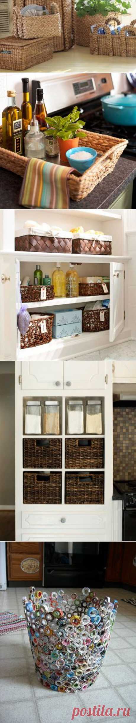 Эффективные и стильные решения в оформлении интерьера при помощи корзин и контейнеров | УЮТНЫЙ ДОМ | советы