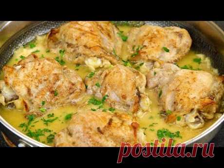 Как ВКУСНО приготовить курицу на сковороде - которая ПОНРАВИТСЯ всем! Очень простой рецепт