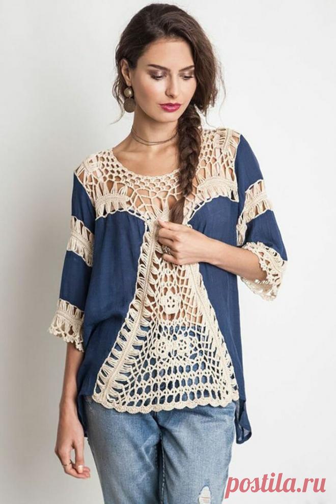 И снова микс Ткани и Крючка! Много Идей. | Вязаный Смак | Яндекс Дзен