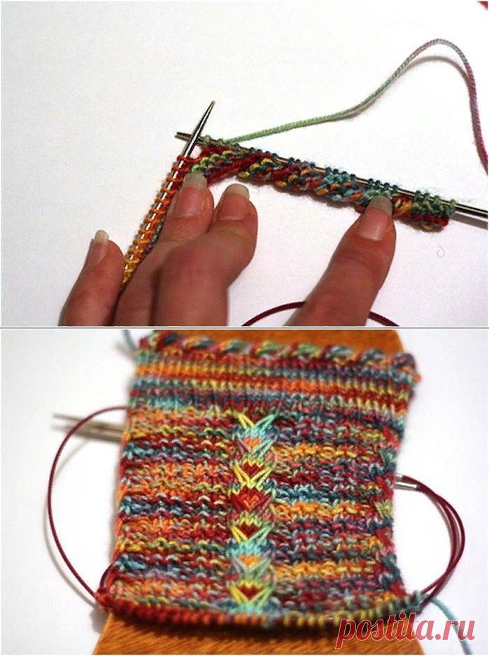 Красивый перекрученный край для оформления низа изделий — DIYIdeas
