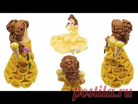 Paper Quilled Belle Doll
