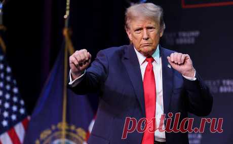 Трамп заявил о гордости за свою победу на праймериз в Нью-Гэмпшире. Бывший президент США Дональд Трамп объявил о своей победе на первых в 2024 году праймериз Республиканской партии, которые прошли в штате Нью-Гэмпшир.