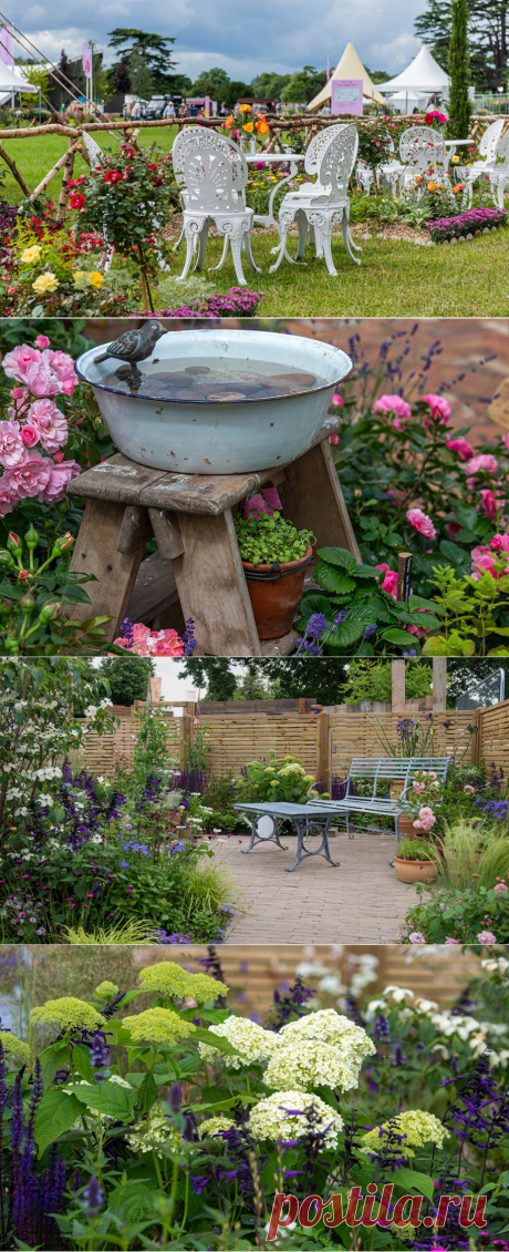 Вдохновляемся садами созданными дизайнерами к выставке в Хэмптон корт. Какие идеи можно утащить. | Карельские Дачники | Яндекс Дзен