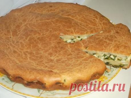 Пирог с луком и яйцами - пошаговый рецепт с фото на Повар.ру