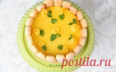Шарлотта с манго | Кулинарные рецепты от «Едим дома!»