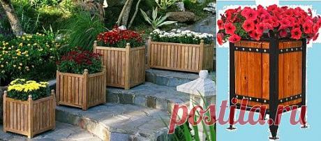 Вазоны своими руками для двора и сада. |