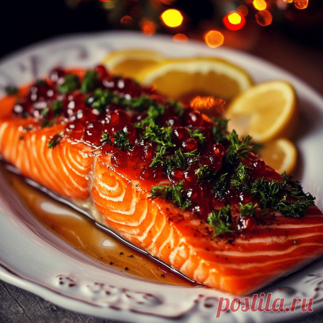 Weihnachten Lachs 