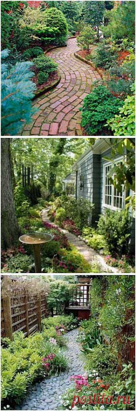 15 красивых садовых дорожек для вашего сада - Учимся Делать Все Сами