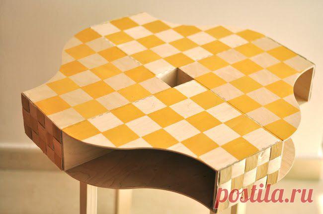 Необычный столик из газетниц (Diy) / Мебель / ВТОРАЯ УЛИЦА