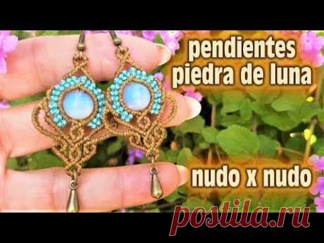 PENDIENTES PIEDRA DE LUNA