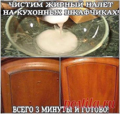 чистим шкафы и миероволновку