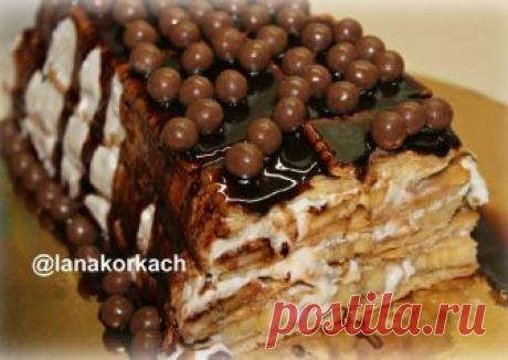 Обалденный 👌торт без выпечки Автор рецепта 💜Lana 🍒 Korkach💜 - Cookpad
