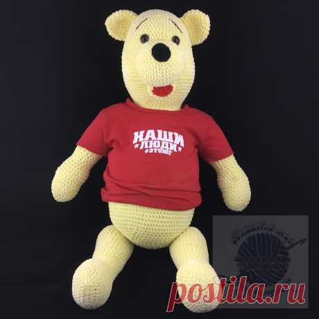 Винни пух игрушка мягкая купить, плюшевая, эксклюзивная по заказу.Плюшевый мир Мастерская игрушек Анны Ганоцкой