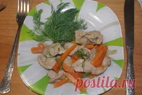 Куриные желудки в мультиварке - Простые рецепты Овкусе.ру