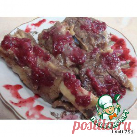 Брусничный соус к мясу - кулинарный рецепт