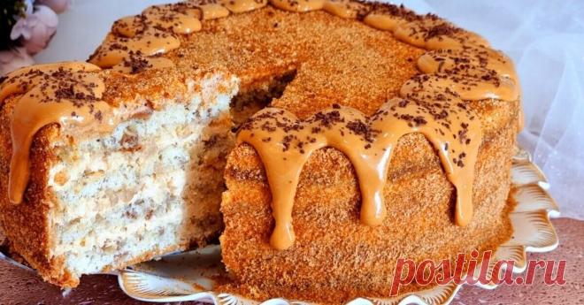 Ореховый торт с грушей | СО ВКУСОМ 🍽 | Дзен