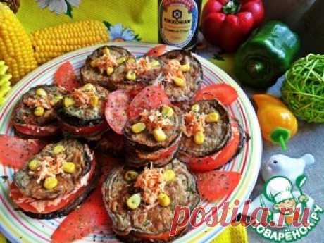 Овощные сэндвичи из баклажанов - кулинарный рецепт