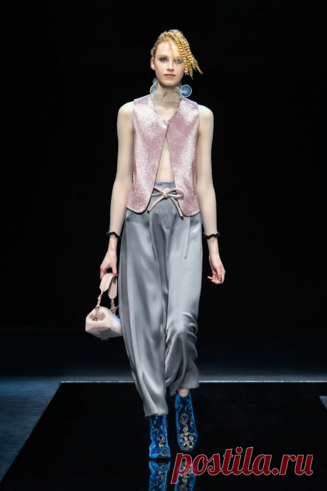 Джорджио Армани Показ коллекции прет-а-порте Осень 2021 | мода