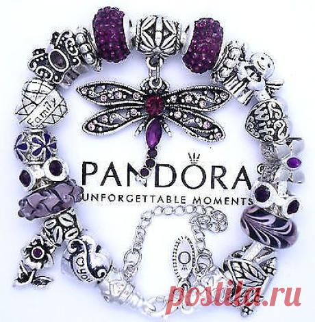 Authentic Pandora Sterling Silver Charm... / Handmade / БРАСЛЕТЫ на руку / Pinme.ru / Helen Tolstikova