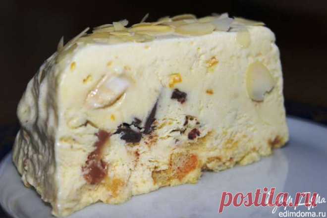 Семифреддо лимонное с добавками.