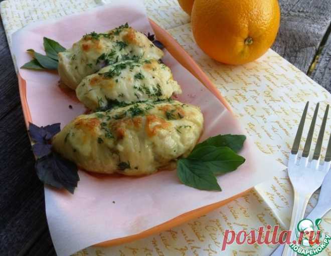 Куриные рулетики с баклажаном и сыром – кулинарный рецепт