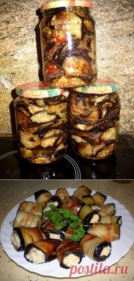 ЖАРЕНЫЕ БАКЛАЖАНЫ НА ЗИМУ..