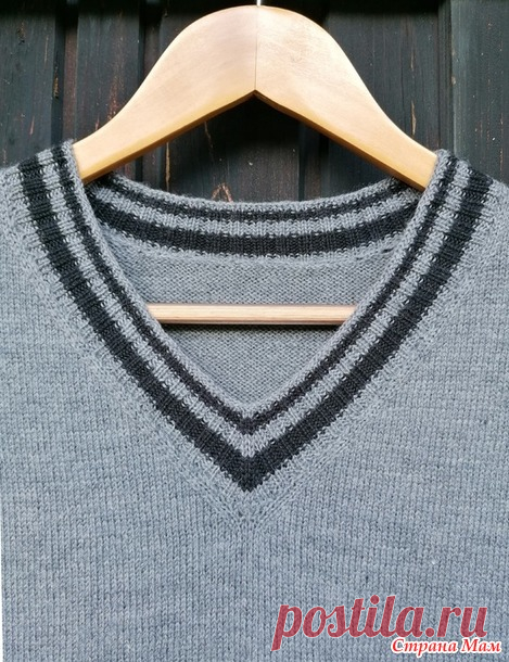 Жилет из мериноса - Вязание - Страна Мам