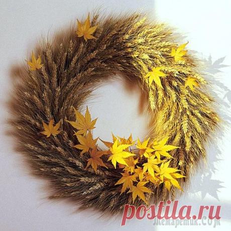 Коллекция осенних веночков