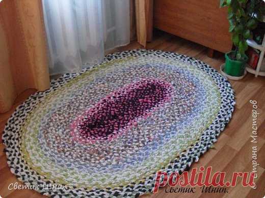 Дарим вторую жизнь ....Коврики плетеные!