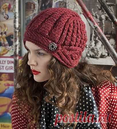 Вязаная шапка – шлем » Ниткой - вязаные вещи для вашего дома, вязание крючком, вязание спицами, схемы вязания