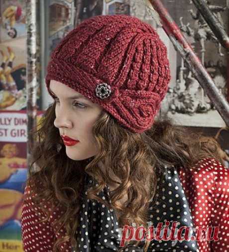 Вязаная шапка – шлем » Ниткой - вязаные вещи для вашего дома, вязание крючком, вязание спицами, схемы вязания