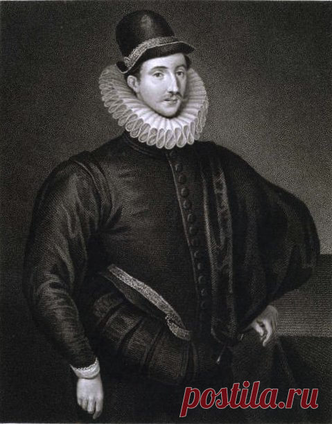Sir Fulke Greville (1554-1628) 1st Baron Brooke was an Elizabethan poet, dramatist & statesman who was granted Warwick Castle in 1604 from King James I. He is said to have spent Stg20,000 on its restoration  |  Fulke_Greville_1st_Baron_Brooke.jpg (Изображение JPEG, 479 × 612 пикселов)