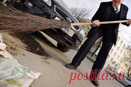 Притча о дворнике :)