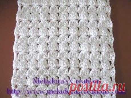 ▶ Cluster Stitch Scarf - Crochet Tutorial - YouTube