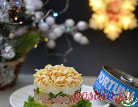 Салат "Кудрявый Ваня" – кулинарный рецепт