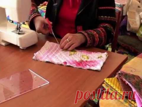 Лоскутное шитье для начинающих. Техника «синель»
