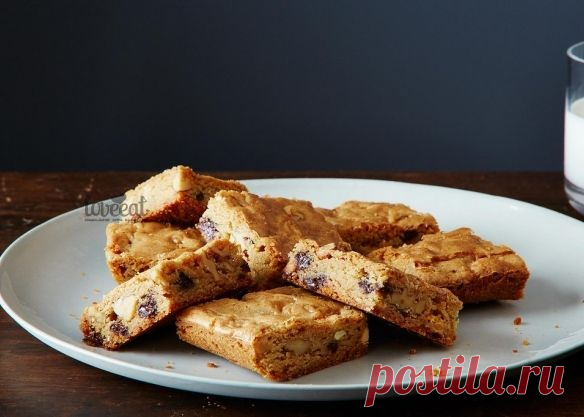 Ванильные блонди с шоколадными чипсами рецепт