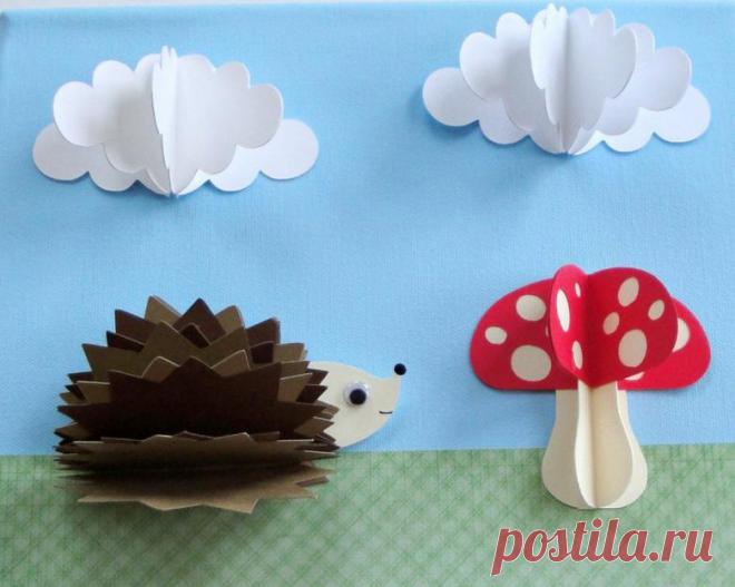 Поделки для детей 5 лет из бумаги - пошаговые мастер-классы с фото примерами
