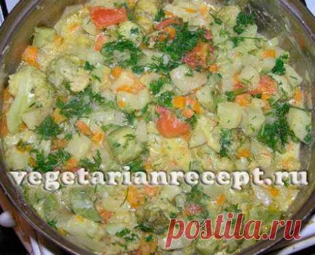 Овощное рагу или сабджи с брокколи, рецепт с фото | Вегетарианские рецепты &quot;Приготовим с любовью!&quot;