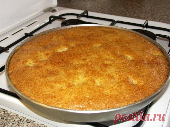 Шарлотка без яиц - пошаговый кулинарный рецепт на Повар.ру