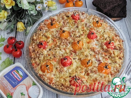 Сливочная гречка с курицей в духовке – кулинарный рецепт