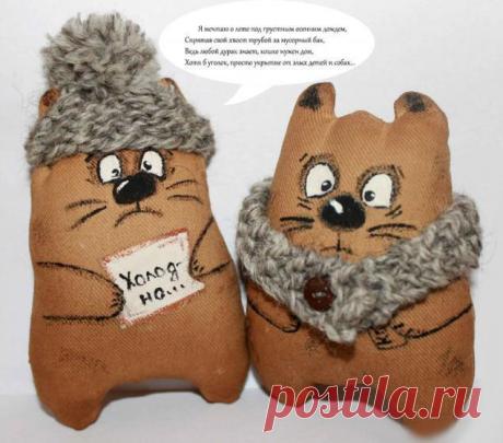 Кофейные коты (выкройки)