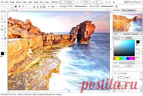 Онлайновый редактор Photo Raster | Настройка программ