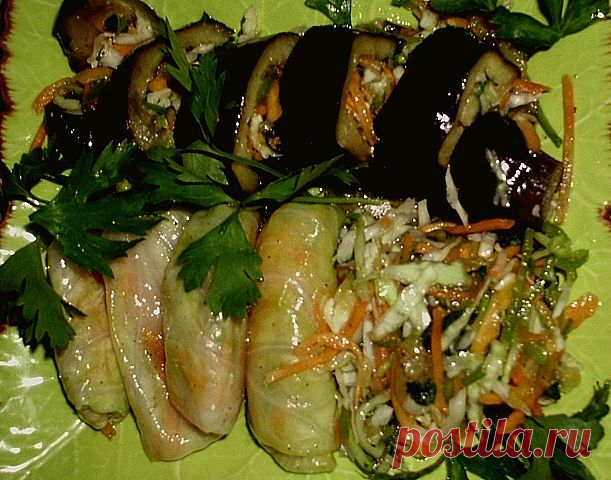 Закуска овощная.