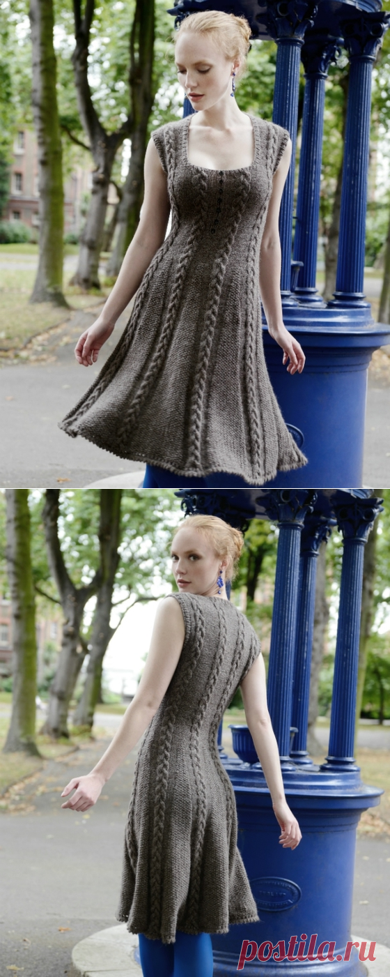 Платье Вязание Pattern.