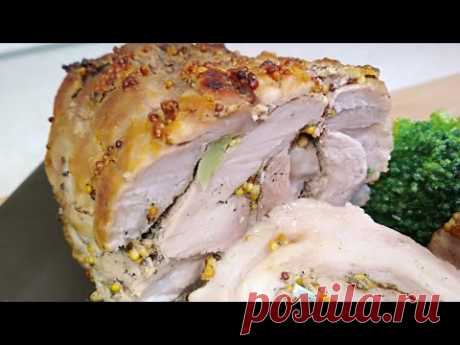 ОТ ТАКОГО ЛЮБОЕ МЯСО СТАНЕТ СОЧНЫМ! РУЛЕТ ИЗ СВИНИНЫ В РУКАВЕ - ВСЕ ДЕЛО В  СЕКРЕТНОМ МАРИНАДЕ! - YouTube