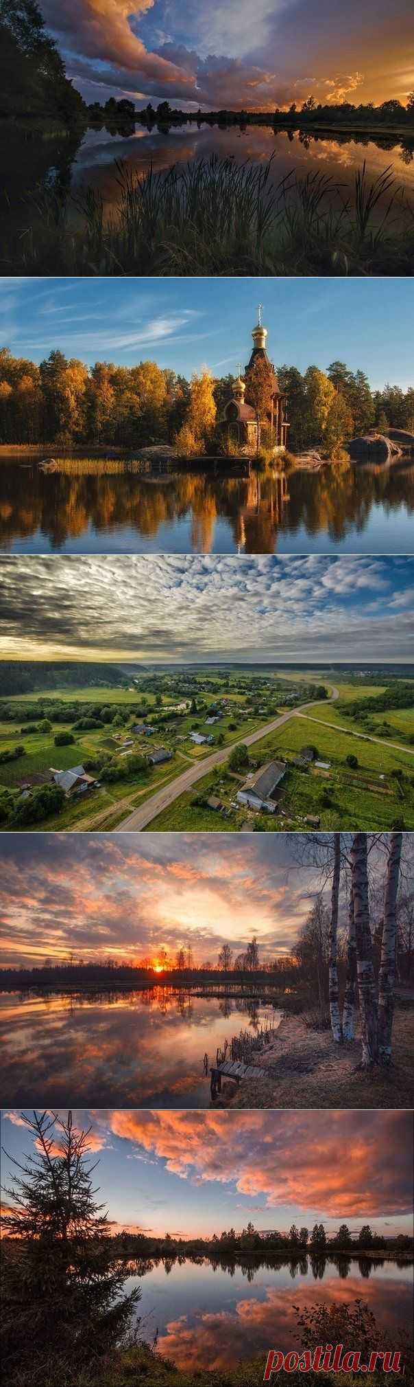 Красивые русские пейзажи от фотографа Аркадия Белова - Путешествуем вместе
