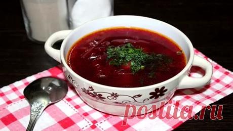 Свекольник домашний. Вкуснейший постный суп! Кулинария. Рецепты. Понятно о вкусном.