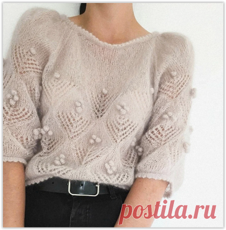 4 шикарных мохеровых джемпера + стильный кардиган - схемы вязания спицами!