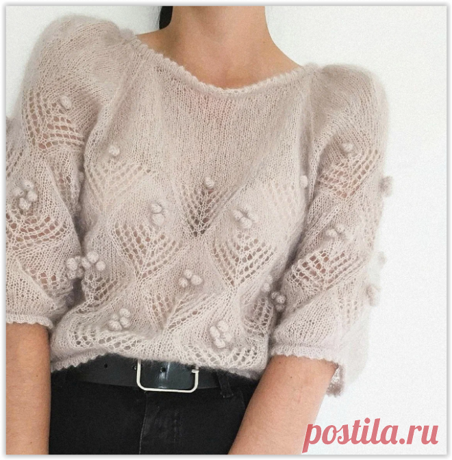 4 шикарных мохеровых джемпера + стильный кардиган - схемы вязания спицами!